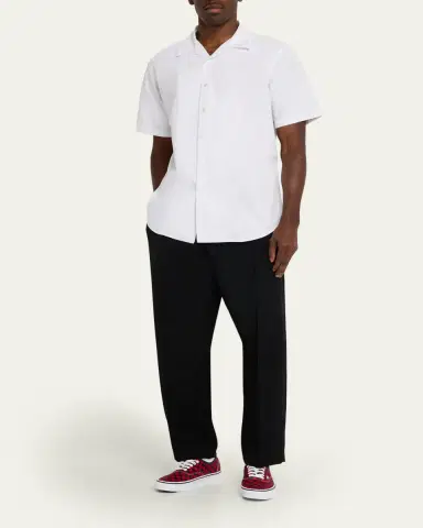 Valentino Garavani x Vans Men's Tess St VLogo Check Canvas Low-Top Sneakers | Thumbnail 11 Valentino Garavani x Vans Men's Tess St VLogo Check Canvas Low-Top Sneakers | Thumbnail 11