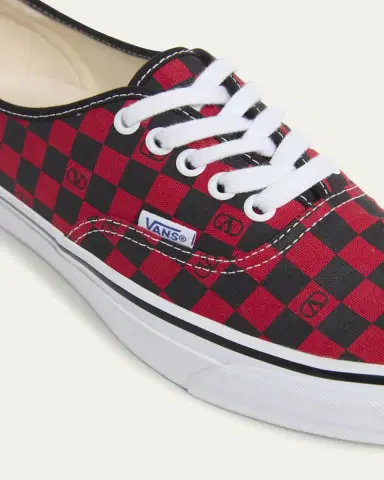 Valentino Garavani x Vans Men's Tess St VLogo Check Canvas Low-Top Sneakers | Thumbnail 5 Valentino Garavani x Vans Men's Tess St VLogo Check Canvas Low-Top Sneakers | Thumbnail 5