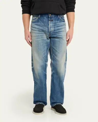 Fear of God Men's Relaxed Straight-Leg Denim Jeans | Thumbnail 4 Fear of God Men's Relaxed Straight-Leg Denim Jeans | Thumbnail 4
