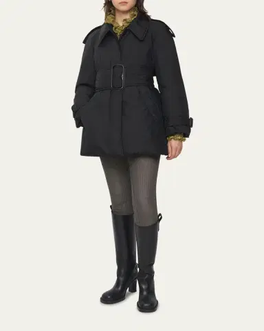 Burberry Berryhill Belted Padded Trench Coat | Thumbnail 2 Burberry Berryhill Belted Padded Trench Coat | Thumbnail 2