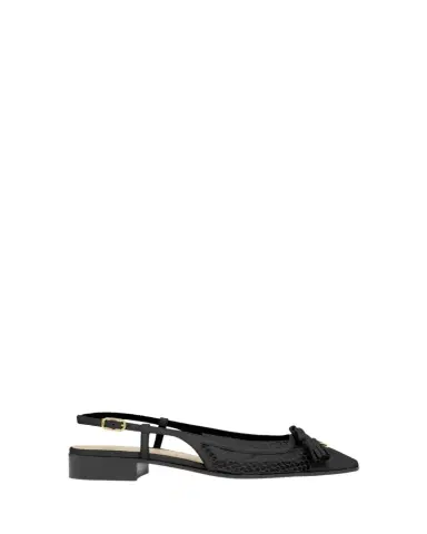 Valentino Garavani 25mm VLogo Signature Valet Mesh and Leather Ballerina Flats | Thumbnail 1 Valentino Garavani 25mm VLogo Signature Valet Mesh and Leather Ballerina Flats | Thumbnail 1