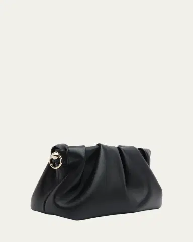 Christian Louboutin Eva Mini Pleated Crossbody Bag in Nappa Leather | Thumbnail 3 Christian Louboutin Eva Mini Pleated Crossbody Bag in Nappa Leather | Thumbnail 3