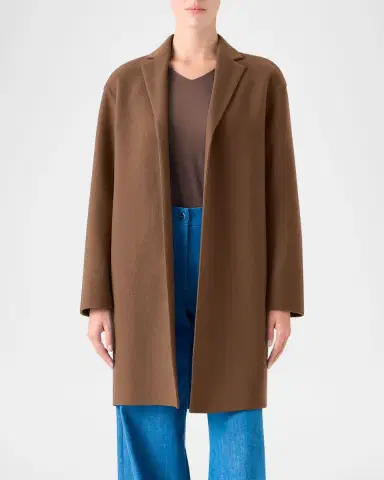 Akris Mae Cashmere Top Coat | Thumbnail 3 Akris Mae Cashmere Top Coat | Thumbnail 3