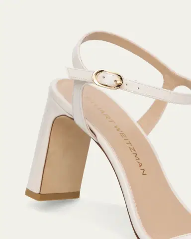 Stuart Weitzman Babette Patent Leather Ankle-Strap Sandals | Thumbnail 5 Stuart Weitzman Babette Patent Leather Ankle-Strap Sandals | Thumbnail 5