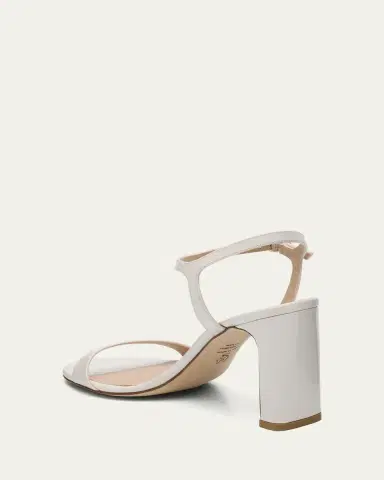Stuart Weitzman Babette Patent Leather Ankle-Strap Sandals | Thumbnail 6 Stuart Weitzman Babette Patent Leather Ankle-Strap Sandals | Thumbnail 6
