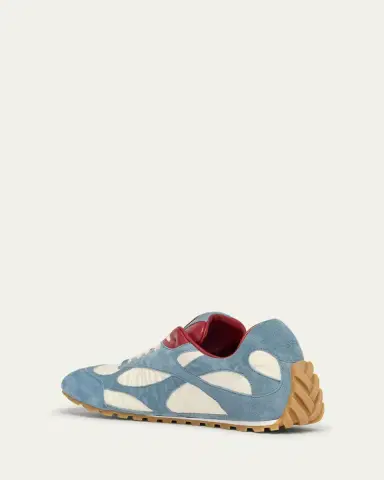 Bottega Veneta Orbit Lite Lace-Up Suede and Nylon Sneakers | Thumbnail 4 Bottega Veneta Orbit Lite Lace-Up Suede and Nylon Sneakers | Thumbnail 4