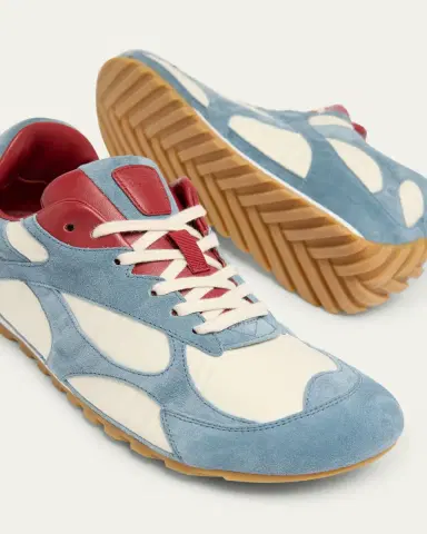 Bottega Veneta Orbit Lite Lace-Up Suede and Nylon Sneakers | Thumbnail 5 Bottega Veneta Orbit Lite Lace-Up Suede and Nylon Sneakers | Thumbnail 5