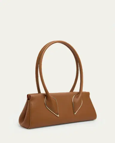 Christian Louboutin Venus Calf Leather Baguette Shoulder Bag | Thumbnail 3 Christian Louboutin Venus Calf Leather Baguette Shoulder Bag | Thumbnail 3
