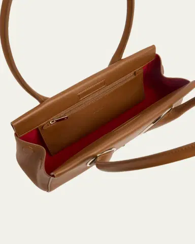 Christian Louboutin Venus Calf Leather Baguette Shoulder Bag | Thumbnail 4 Christian Louboutin Venus Calf Leather Baguette Shoulder Bag | Thumbnail 4