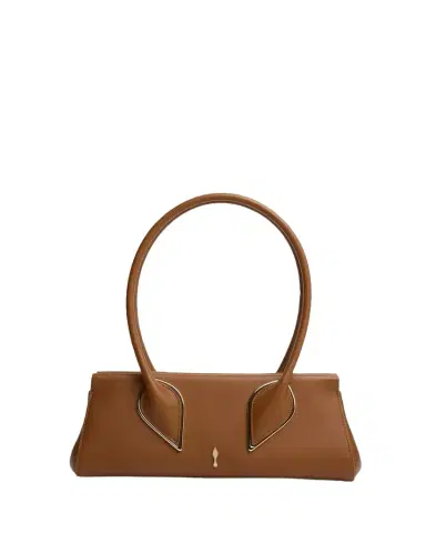 Christian Louboutin Venus Calf Leather Baguette Shoulder Bag | Thumbnail 1 Christian Louboutin Venus Calf Leather Baguette Shoulder Bag | Thumbnail 1