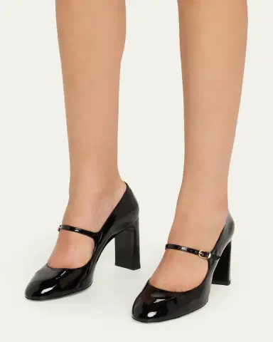 Stuart Weitzman Babette Patent Leather Mary Jane Pumps | Thumbnail 2 Stuart Weitzman Babette Patent Leather Mary Jane Pumps | Thumbnail 2
