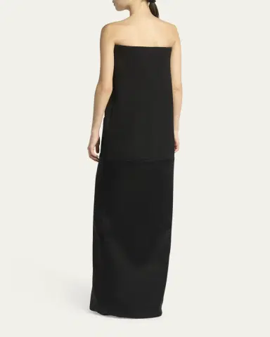 Tom Ford Strapless Column Wrap Evening Gown | Thumbnail 3 Tom Ford Strapless Column Wrap Evening Gown | Thumbnail 3