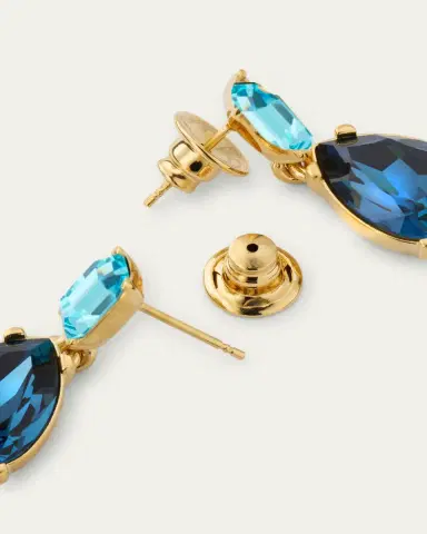 Oscar de la Renta Crystal Drop Earrings | Thumbnail 4 Oscar de la Renta Crystal Drop Earrings | Thumbnail 4