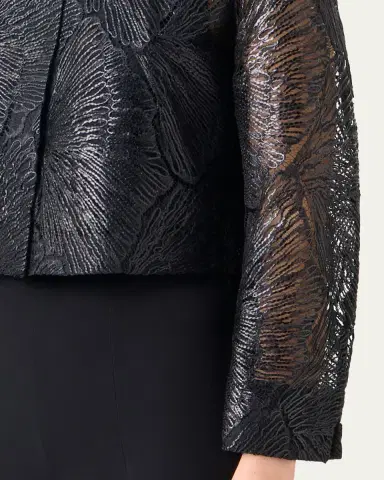 Akris Haron Embroidered Short Jacket | Thumbnail 5 Akris Haron Embroidered Short Jacket | Thumbnail 5