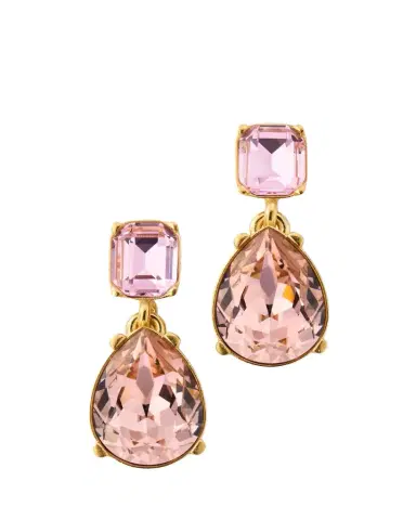 Oscar de la Renta Crystal Drop Earrings | Thumbnail 1 Oscar de la Renta Crystal Drop Earrings | Thumbnail 1
