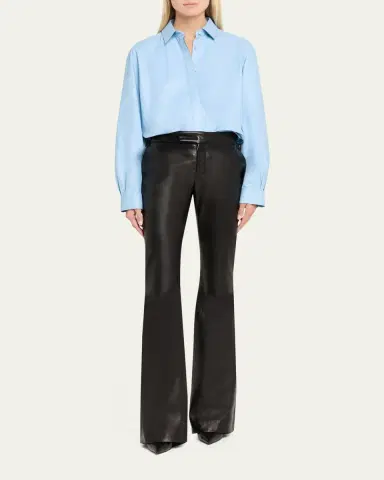 Tom Ford Leather Shirt Jacket | Thumbnail 2 Tom Ford Leather Shirt Jacket | Thumbnail 2