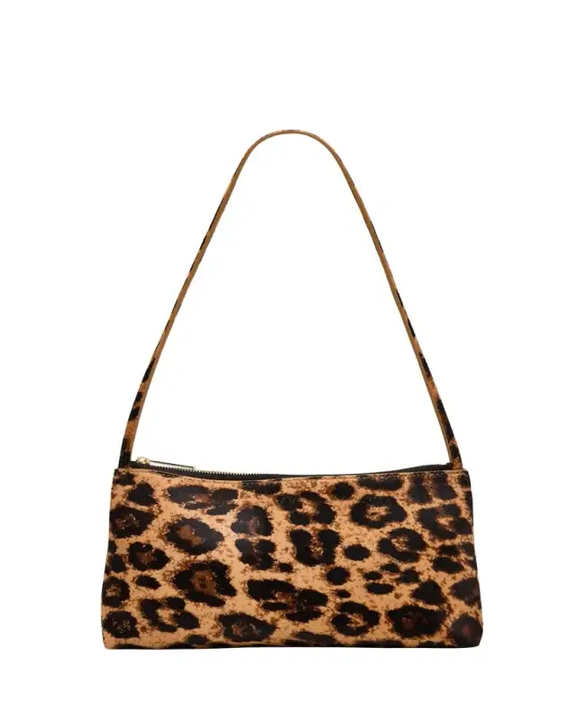 Gaia Animal-Print Calf Hair Shoulder Bag Gaia Animal-Print Calf Hair Shoulder Bag
