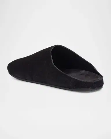 THE ROW Hudson Suede Slide Mules | Thumbnail 3 THE ROW Hudson Suede Slide Mules | Thumbnail 3