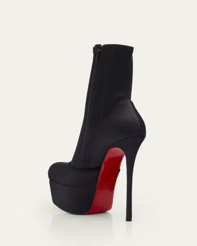 Christian Louboutin 160mm Pavlova Satin Platform Booties | Thumbnail 4 Christian Louboutin 160mm Pavlova Satin Platform Booties | Thumbnail 4
