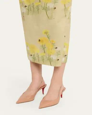 Christian Louboutin 60mm Miss Z Patent Leather Slingback Pumps | Thumbnail 2 Christian Louboutin 60mm Miss Z Patent Leather Slingback Pumps | Thumbnail 2