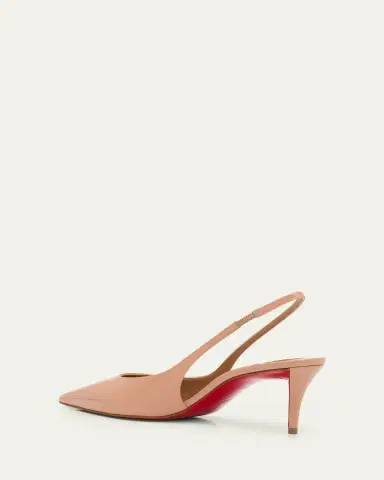 Christian Louboutin 60mm Miss Z Patent Leather Slingback Pumps | Thumbnail 4 Christian Louboutin 60mm Miss Z Patent Leather Slingback Pumps | Thumbnail 4