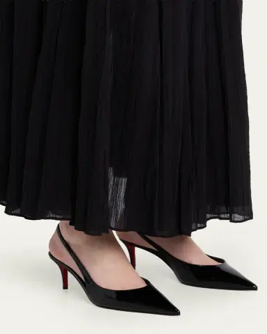 Christian Louboutin 60mm Miss Z Patent Leather Slingback Pumps | Thumbnail 8 Christian Louboutin 60mm Miss Z Patent Leather Slingback Pumps | Thumbnail 8