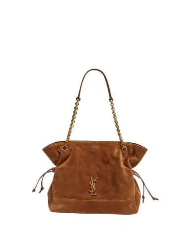 Saint Laurent Jamie 4.3 Medium YSL Tote Bag in Suede | Thumbnail 1 Saint Laurent Jamie 4.3 Medium YSL Tote Bag in Suede | Thumbnail 1