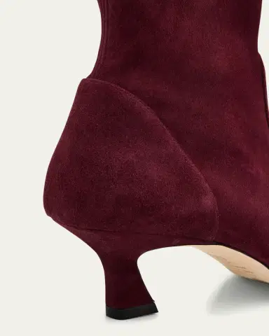 Stuart Weitzman 50mm Vinnie Suede Stretch Booties | Thumbnail 5 Stuart Weitzman 50mm Vinnie Suede Stretch Booties | Thumbnail 5
