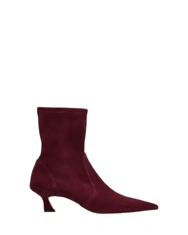 Stuart Weitzman 50mm Vinnie Suede Stretch Booties | Thumbnail 1 Stuart Weitzman 50mm Vinnie Suede Stretch Booties | Thumbnail 1