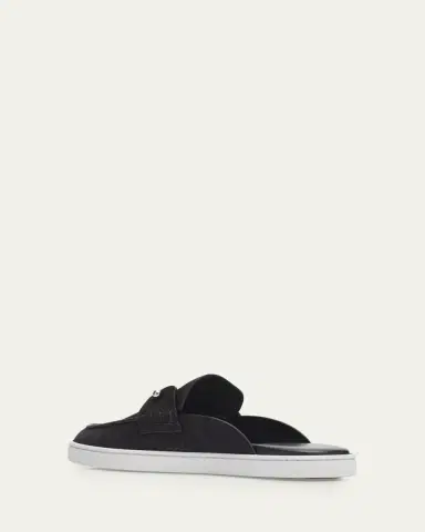 Christian Louboutin Chanme Donna Leather Boat Shoe Mules | Thumbnail 4 Christian Louboutin Chanme Donna Leather Boat Shoe Mules | Thumbnail 4