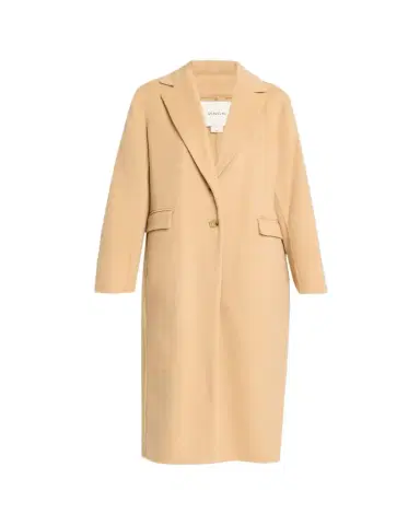 Vince Cashmere-Wool Single-Breasted Coat | Thumbnail 1 Vince Cashmere-Wool Single-Breasted Coat | Thumbnail 1