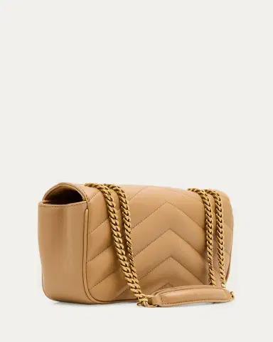 Saint Laurent Loulou Small YSL Shoulder Bag in Quilted Leather | Thumbnail 3 Saint Laurent Loulou Small YSL Shoulder Bag in Quilted Leather | Thumbnail 3
