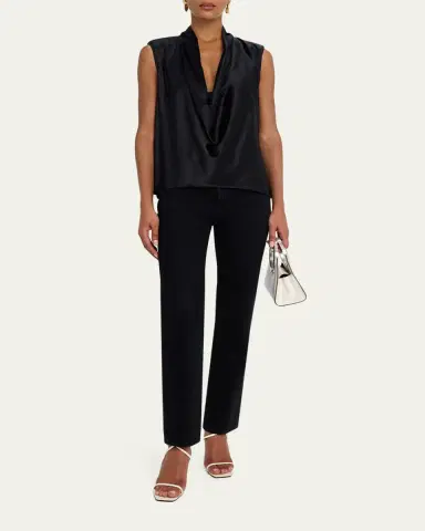 Ramy Brook Gregory Cowl-Neck Silk Blouse | Thumbnail 2 Ramy Brook Gregory Cowl-Neck Silk Blouse | Thumbnail 2