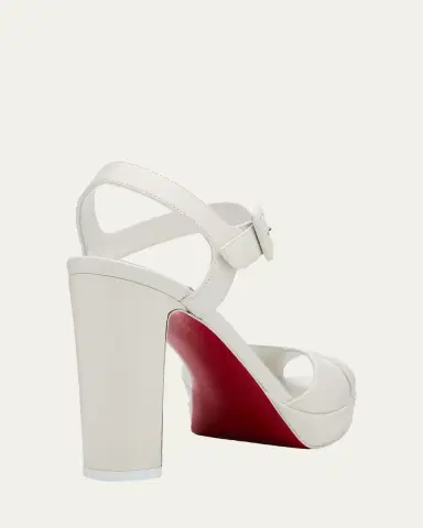 Christian Louboutin 100mm Cora Leather Sandals | Thumbnail 5 Christian Louboutin 100mm Cora Leather Sandals | Thumbnail 5