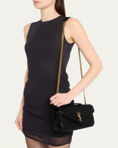 Saint Laurent Loulou Small YSL Shoulder Bag in Quilted Leather | Thumbnail 2 Saint Laurent Loulou Small YSL Shoulder Bag in Quilted Leather | Thumbnail 2