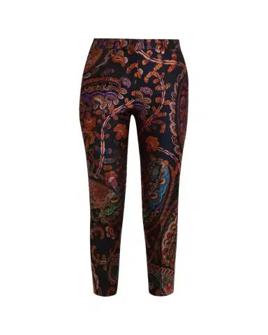 Etro Paisley Silk Brocade Slim-Fit Pants | Thumbnail 1 Etro Paisley Silk Brocade Slim-Fit Pants | Thumbnail 1