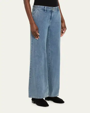 Kobi Halperin Effie Wide-Leg Cotton Denim Pants | Thumbnail 4 Kobi Halperin Effie Wide-Leg Cotton Denim Pants | Thumbnail 4
