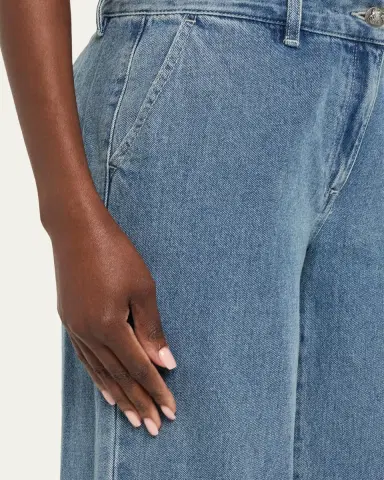 Kobi Halperin Effie Wide-Leg Cotton Denim Pants | Thumbnail 5 Kobi Halperin Effie Wide-Leg Cotton Denim Pants | Thumbnail 5