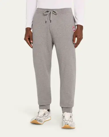 Canada Goose Men's Huron Logo-Patch Sweatpants | Thumbnail 12 Canada Goose Men's Huron Logo-Patch Sweatpants | Thumbnail 12
