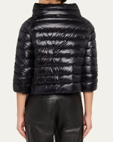 Herno Sofia Ultra-Lightweight Down Bolero Jacket | Thumbnail 3 Herno Sofia Ultra-Lightweight Down Bolero Jacket | Thumbnail 3