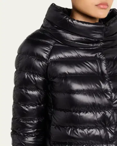 Herno Sofia Ultra-Lightweight Down Bolero Jacket | Thumbnail 5 Herno Sofia Ultra-Lightweight Down Bolero Jacket | Thumbnail 5