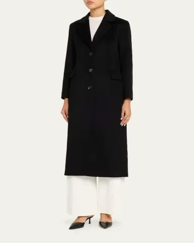 Fleurette Mia Italian Wool Maxi Coat | Thumbnail 4 Fleurette Mia Italian Wool Maxi Coat | Thumbnail 4