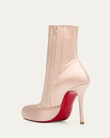Christian Louboutin 100mm Pavlova Satin Booties | Thumbnail 4 Christian Louboutin 100mm Pavlova Satin Booties | Thumbnail 4