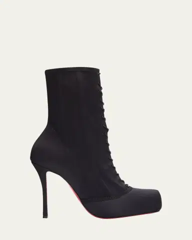 Christian Louboutin 100mm Pavlova Satin Booties | Thumbnail 6 Christian Louboutin 100mm Pavlova Satin Booties | Thumbnail 6