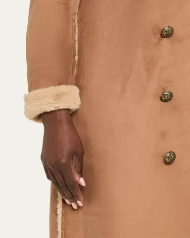 L'Agence Citron Faux Fur Maxi Coat | Thumbnail 8 L'Agence Citron Faux Fur Maxi Coat | Thumbnail 8