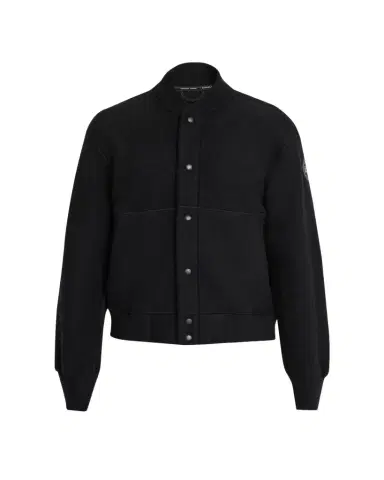 Canada Goose Men's Hudson Fleece Snap-Front Bomber Jacket | Thumbnail 1 Canada Goose Men's Hudson Fleece Snap-Front Bomber Jacket | Thumbnail 1