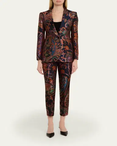 Etro Paisley Silk Brocade Jacket | Thumbnail 2 Etro Paisley Silk Brocade Jacket | Thumbnail 2