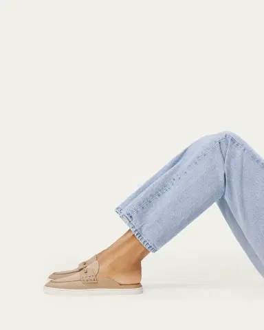 Christian Louboutin Donna Nubuck Leather Boat Shoe Mules | Thumbnail 2 Christian Louboutin Donna Nubuck Leather Boat Shoe Mules | Thumbnail 2