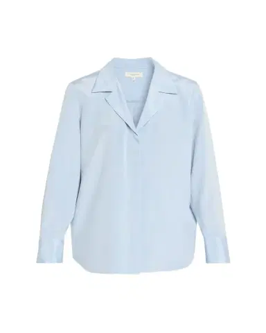 Lafayette 148 New York Pleated Button-Down Shirt | Thumbnail 1 Lafayette 148 New York Pleated Button-Down Shirt | Thumbnail 1
