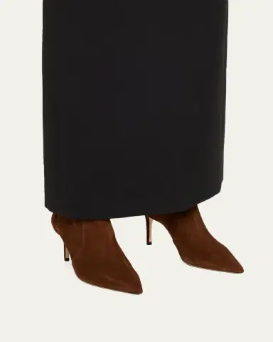 Stuart Weitzman Stuart Power Suede Stiletto Knee Boots | Thumbnail 6 Stuart Weitzman Stuart Power Suede Stiletto Knee Boots | Thumbnail 6